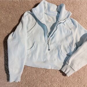 Lululemon Scuba Light Blue Sweatshirt